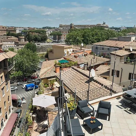 Idyllia - Penthouse In Navona Area Apartment *