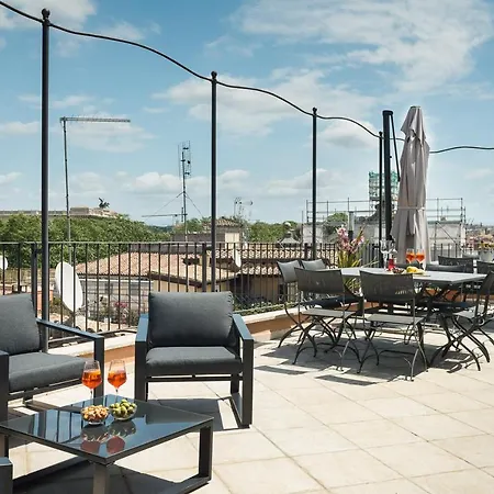 Idyllia - Penthouse In Navona Area Appartement