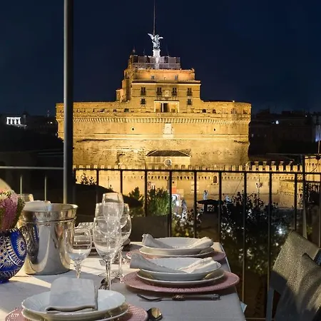 Idyllia - Penthouse In Navona Area Appartement *