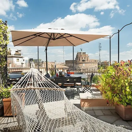 Idyllia - Penthouse In Navona Area Appartement