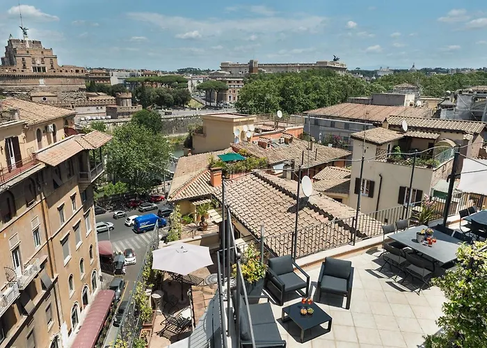 Idyllia - Penthouse In Navona Area 아파트 *